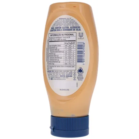 Maionese Apimentada Hellmann's NBA Chicago Bulls Frasco 335gr 360-20