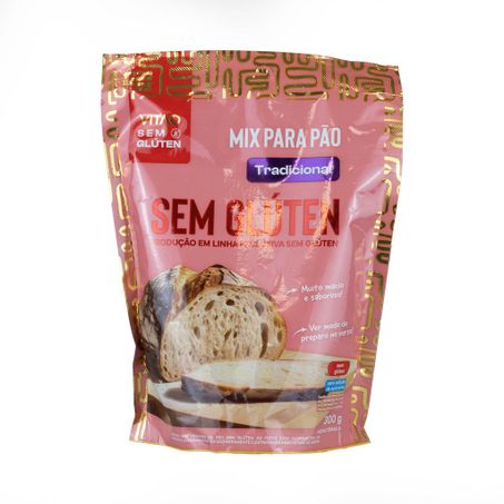 MIX PARA PÃO SEM GLÚTEN TRADICIONAL 300G