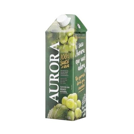 Suco aurora uva branco integral 1.5l tp