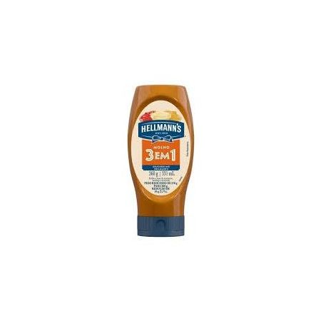Molho hellmanns 3 em 1 360g
