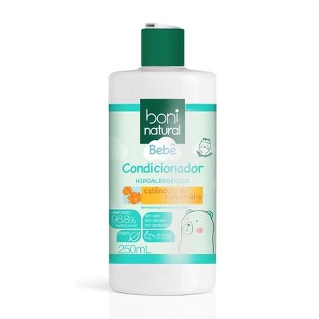Condicionador boni natural bebe calendula hamamelis 250ml