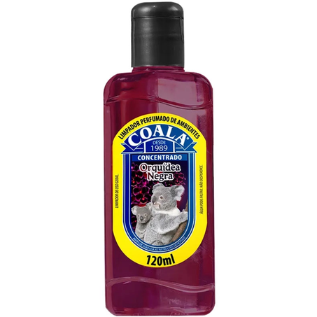 Essencia limpador concentrado coala orquidea negra 120ml