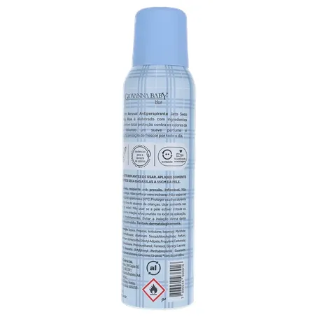 Desodorante Giovanna Baby Blue Aerossol 150ml 
  360-21