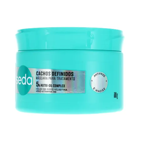 Máscara De Tratamento Seda Cachos Definidos 300g 360-1