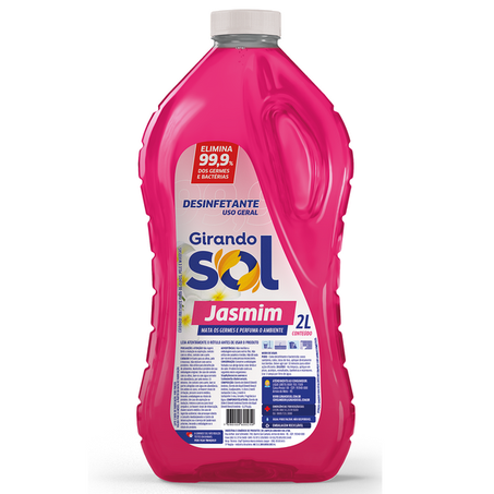 DESINFETANTE GIRANDO SOL JASMIN 2L