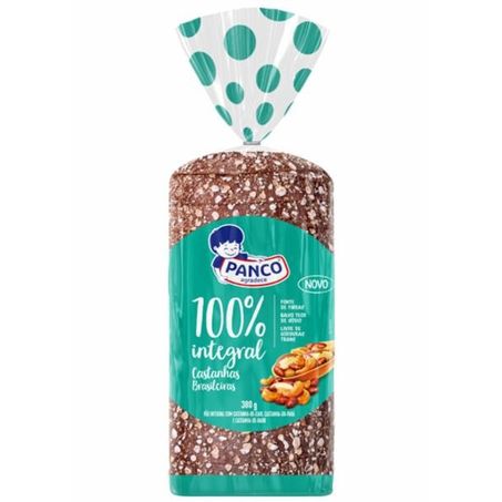 Pao Panco Integral Castanhas Brasileiras 380g
