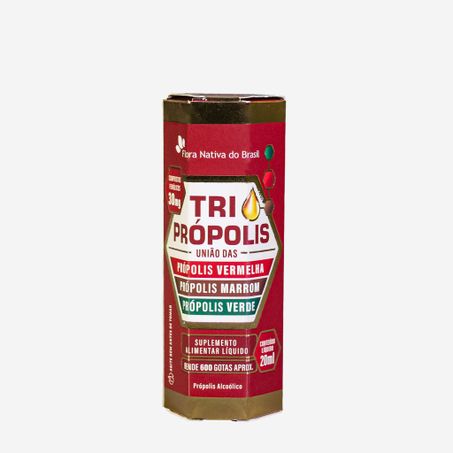 TRI PROPOLIS 20ML PROPOLIS VERDE/VERMELHA/MARROM