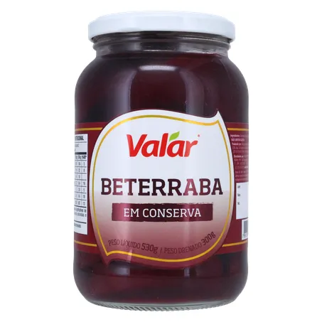 Beterraba valar 330g