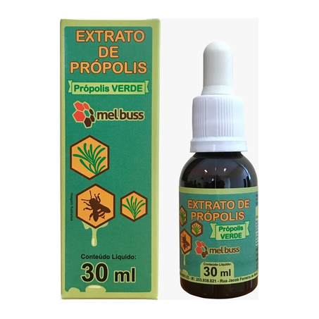 Extrato De Própolis Verde Mel Buss Fr 30Ml