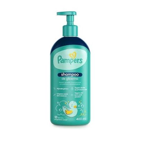 Shampoo Infantil de Glicerina Pampers  Frasco 200ml