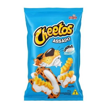 Salgadinhos Cheetos Elma Chips Onda Requeijão 270g