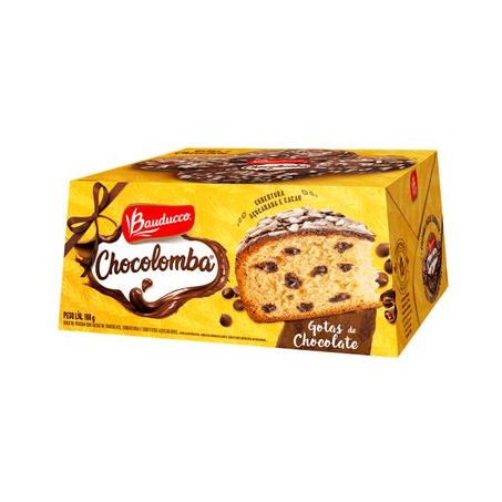 Colomba Gotas de Chocolate Bauducco 80g
