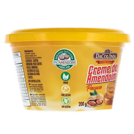 Creme de Amendoim DaColônia Paçoca 200g 360-29