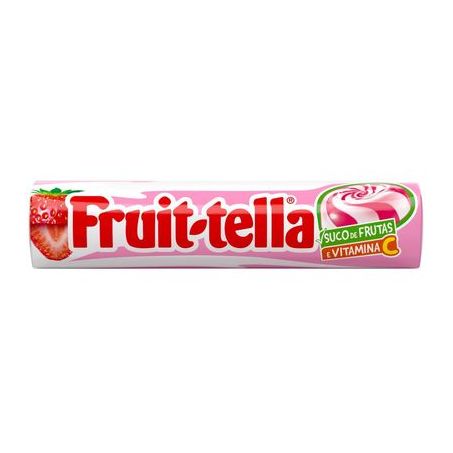 Bala fruit-tella 41g morango/creme leite