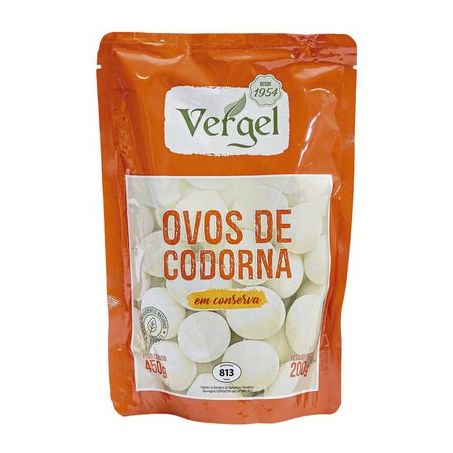 Ovo de codorna vergel 200g doypack