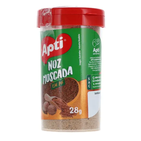 Noz Moscada Apti em Pó Embalagem 28G 360-3