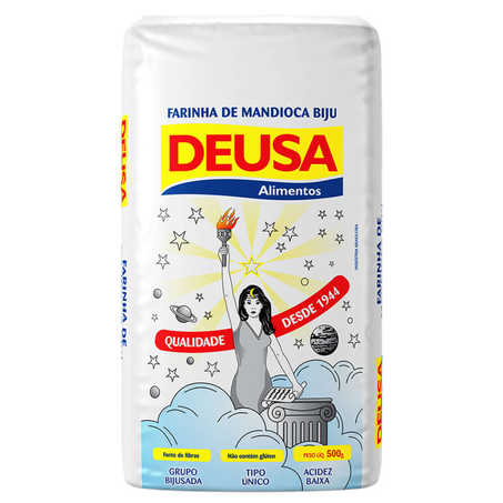 Farinha de mandioca deusa biju 500g