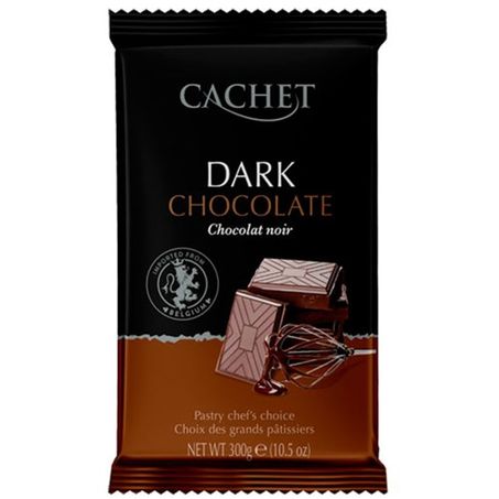 Chocolate dark cachet 300g