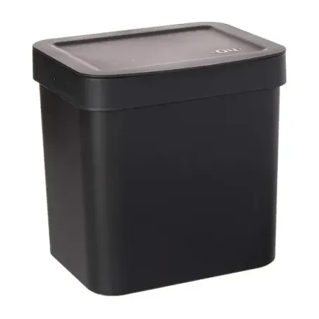 Lixeira Ou trim preto 4,7l