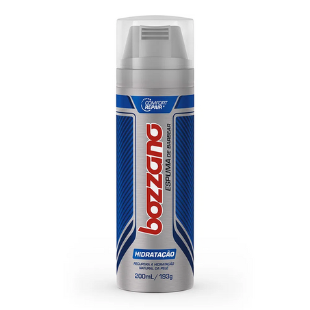 Espuma de barbear bozzano hidratação