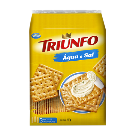 Biscoito Água e Sal Triunfo 345g