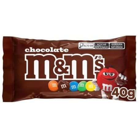 M&M`S CHOCOLATE AO LEITE 40G