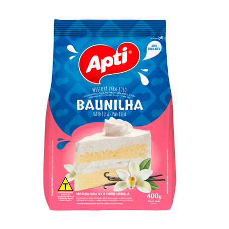 Mistura Para Bolo Apti Cesta Natal 400G