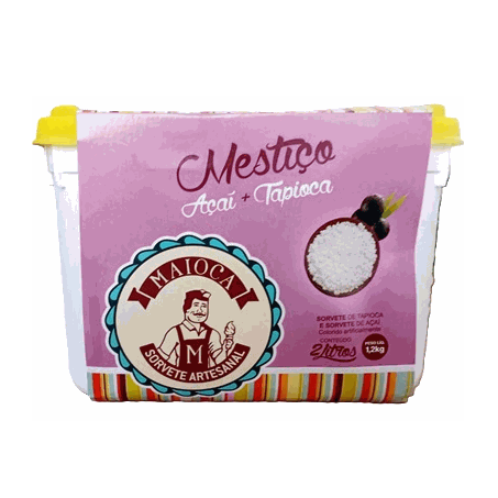 Maioca Sorvete Açaí  Tapioca Mestiço 2L