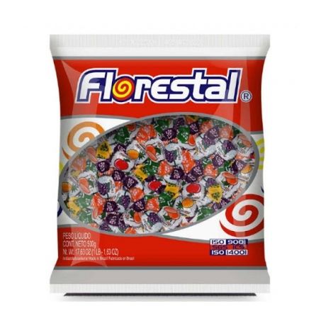 Bala Florestal Frutas Premium 500G