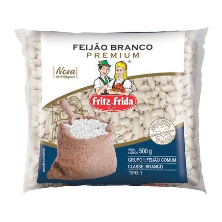 Feijão Braco Fritz e Frida 500g