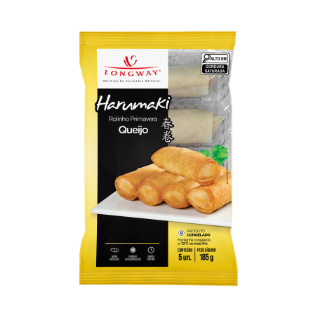 Rolinho harumaki long way queijo 225g