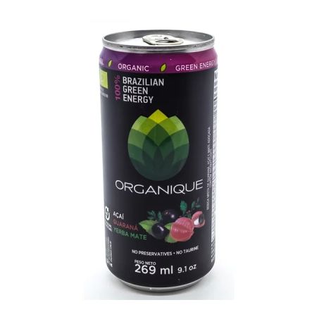 Suco organique 269ml acai/mate/guarana