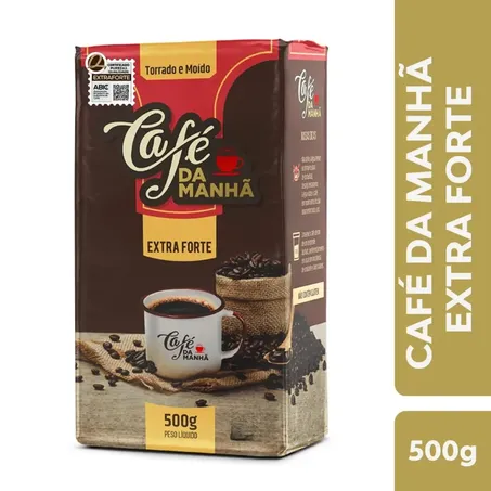 CAFE MANHA VACUO 500G EXTRA FORTE