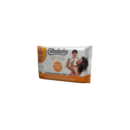 TOALHA UMED COTTONBABY 20X15 LEVE100 PAGUE 90UN