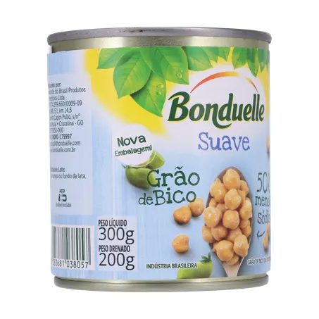 Grao de bico bonduelle suave lt200g 360-32