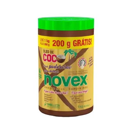 CREME TRAT NOVEX OLEO DE COCO 1KG