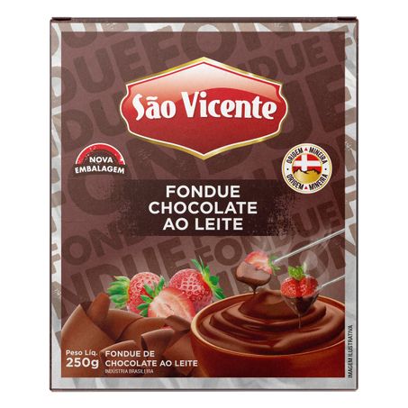 FONDUE DE CHOCOLATE AO LEITE SÃO VICENTE