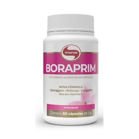 Suplemento boraprim vitafor 60 caps