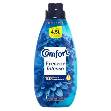 Amaciante de Roupas Comfort Frescor Intenso Frasco 1lt