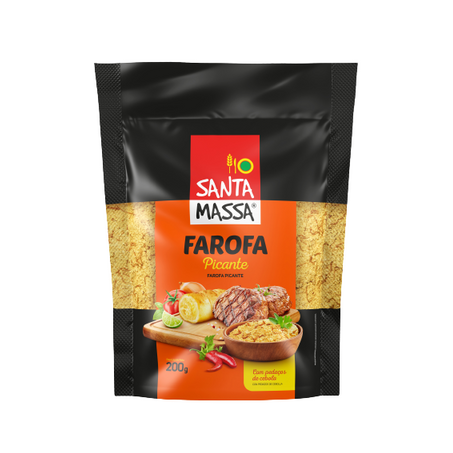 Farofa santa massa picante 200g