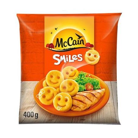 BATATA MCCAIN SMILES PACOTE 400G
