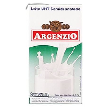 LEITE ARGENZIO SEMIDESNATADO 1L