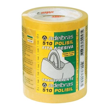 FITA DUREX ADELBRAS 12MMX40M