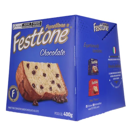 Panettone Festtone Chocolate 400G 360-4