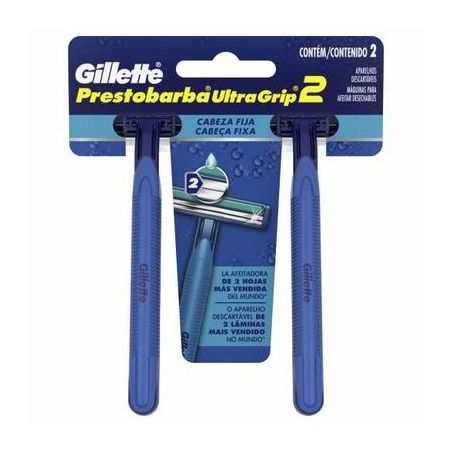 Aparelho Descartável Gillette Prestobarba C/2 Ultragrip