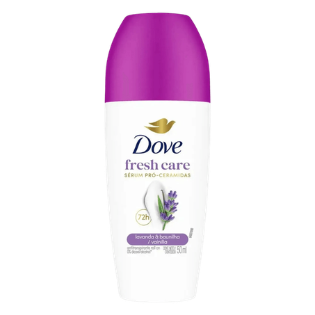 Antitranspirante Roll-on Dove Fresh Care Sérum Pró-Ceramidas Frasco 50ml