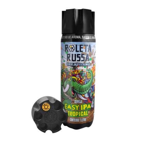 Cerveja roleta russa 1l easy ipa tropical