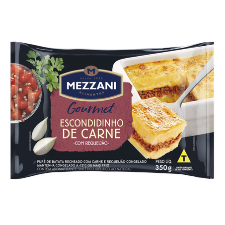 Prato Pr Mezzani Escondidinho 350g Carne
