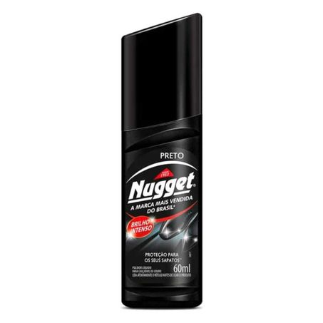 POLIDOR NUGGET SAPATO 33% DESCON PRETO 60ML