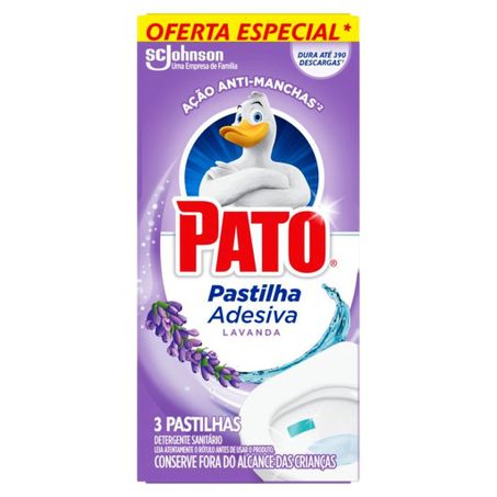 Pastilha sanitária pato lavanda com 3 unidades